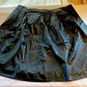 Pleather Skater Skirt Size 16